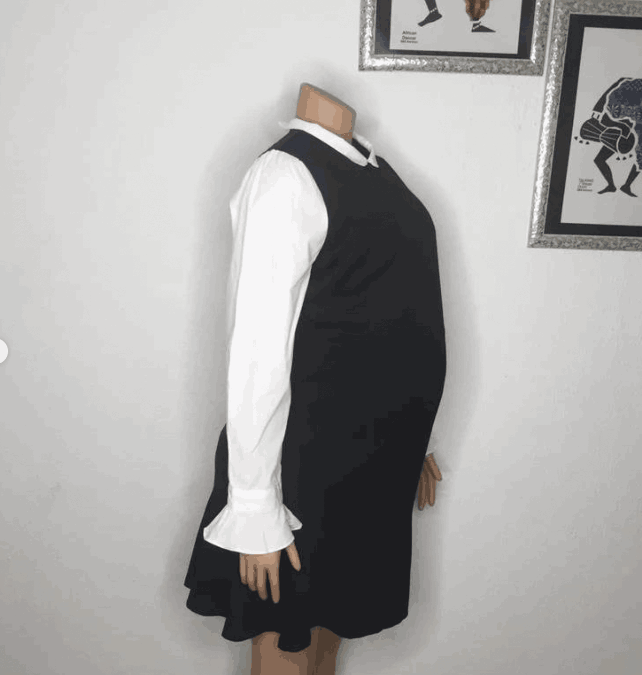 White and Black Office Wear